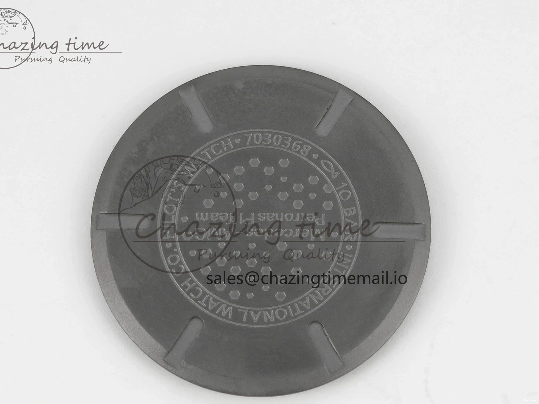 MIROTIME 0102 Pilot Mark XX BLSF 1:1 Best Edition Black Blue Dial on Blue Rubber Strap MIYOTA Sleek 6989